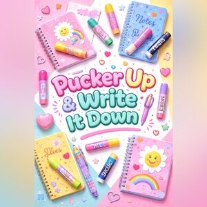 Pucker Up & Write It Down